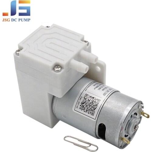 Dc micro oil free air compressor diaphragm suction dry vacuum pump 12v for Vacuum adsorption