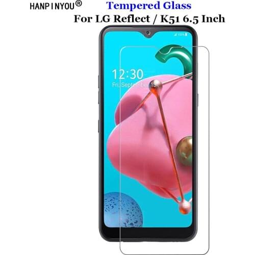 For LG Reflect L555DL / K51 6.5" Tempered Glass 9H 2.5D Premium Screen Protector Film
