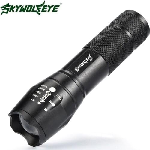 3500 Lumens Flashlight CREE LED XM-L Q5 Zoomable Flashlight Torch Tactical LED MINI G700 X800 Zoom Super Bright Military Grade