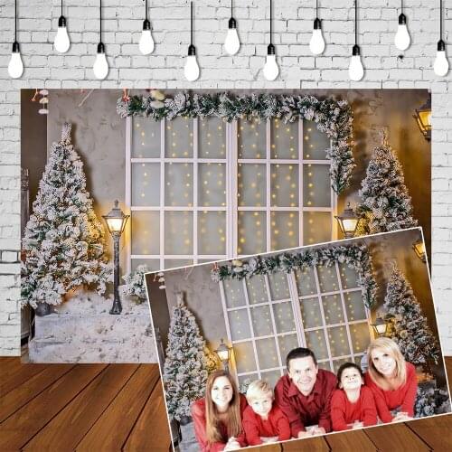 HUAYI Christmas Backdrop Christmas Xmas Holiday Family Party Photography Backdrops Studio Child Baby Photo Background W-3434