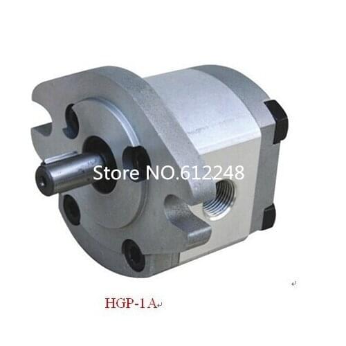 250bar pressure hydraulic gear pump HGP-1A-F1R clockwise turnning