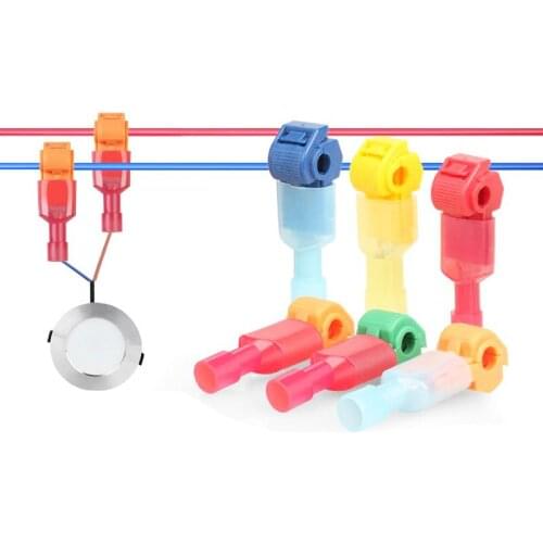 Hot Quick Electrical Cable Connectors Snap Splice Lock Wire Terminal Crimp Waterproof Electric Connector For DIY Wire Connector