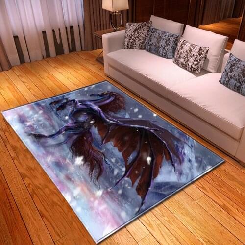 Cartoon 3D Horse Printed Carpets for Living Room Bedroom Area Rugs Hallway Doormat Home Decor Floor Rug Kids Room Play Tent Mats