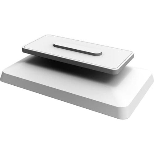 P82F Anti-Slip Base Mount Bracket Adjustable Rotatable Magnetic Bracket Speaker Holder for-Amazon Echo Show 8 Stand