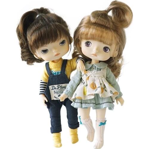 Limited Sale Mini Baby 20cm Doll With Clothes Body Cute Lovely Fashion Girl Gift