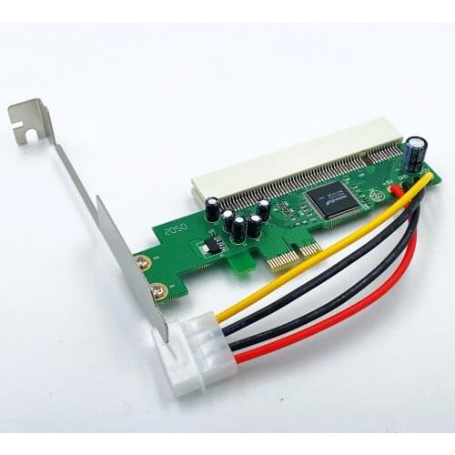PCIE to PCI Adapter Card PCIE to PCI Expansion Card ASM1083 Chip Supports Sound Card Network Card