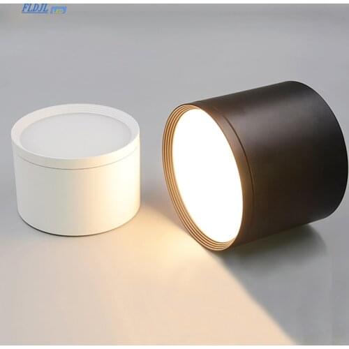 Surface Mounted Ceiling light SMD5730 5W7W12W18W AC85-265V lamp COB Led indoor lighting Spot light +led driver