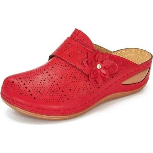 Sandalias Mujer Summer Sandals Women Shoes Women Summer Footwear Hollow Round Toe Flip Flops Beach Shoes Platform Ladies Sandals