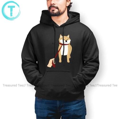 Stylish Shiba Inu Shiba Inu No Hoodies Autumn Cotton Hoodie Outdoor Long Length Pullover Hoodie Men XXX
