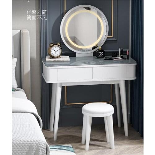 Dressing table small minimalist bedroom bedside cabinet storage cabinet integrated postmodern dressing table