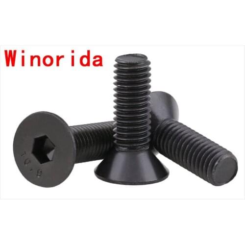 12.9-stage Sink Inside Hexagonal Screw Flat Head Hex Screw Flat Cup Screw M3 M4 M5 20pcs