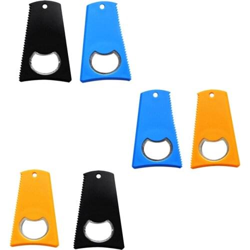 2 Pieces Surfboard Surf Board Surfboard Skimboard Wax Comb Clean Tool Bottle Opener Wax Comb Remover Clean Maintenance Tool