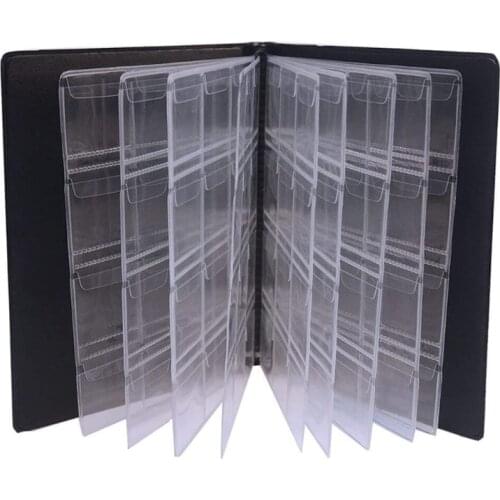 480 Pieces Coins Storage Book Commemorative Coin Collection Album Volume Folder Hold Mini Penny Coin Storage Bag