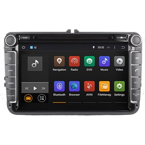 Android 9.0 2DIN RAM 4GB Car DVD Car Multimedia Player For V W SAGITAR/JATTA/PASSAT B7/Tape Recorder Radio Audio Stereo GPS Navi