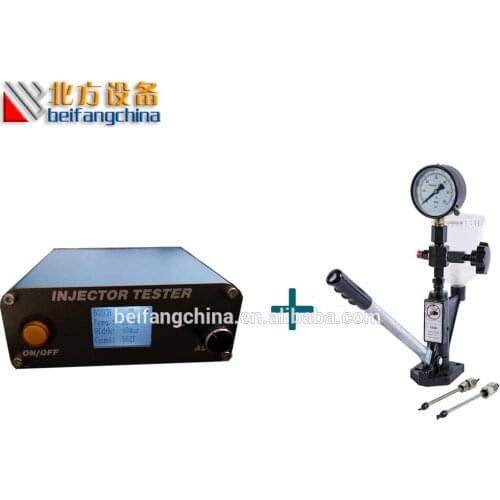 Beifang CR100 common rail injector tester with S60H nozzle tester