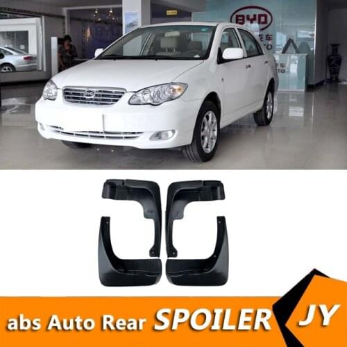 For BYD F3 2009-2013 Mudflaps Splash Guards Front With the color and rear Mud Flap Mudguards Fender Modified special