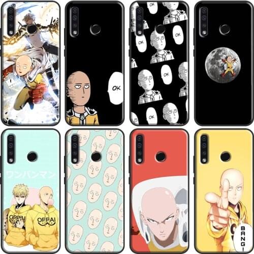 Anime One Punch Man Saitama Soft For Huawei Honor 20 8 9 10 10X Lite 10i 7C 4C 6C 7A Pro 8A 9A 8S 9S 7X 9X 8X Case