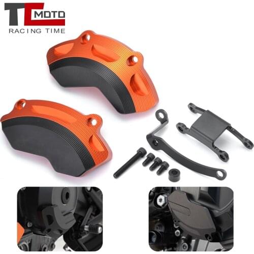 Motorcycle Left & Right Side Engine Case Slider Protector Guard For KTM 790 Duke 2018 2019 790Duke Accessories
