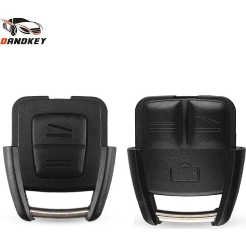 Dandkey Car Remote Key Shell 2/3 Buttons Case For OPEL VAUXHALL Vectra Zafira Omega Astra h j insignia g Mk4 B c mokka Frontera