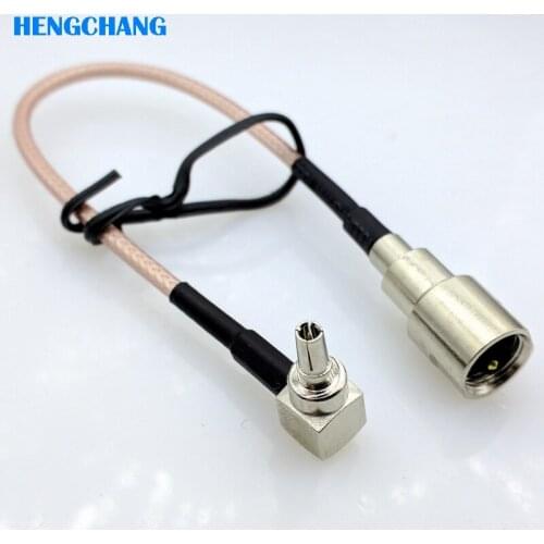 CRC9 to FME male Coaxial RF Pigtail Cable Adapter FME to CRC9 Rightangle 15cm RG316 cable 10pcs/lot