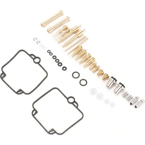 Carburetor adjustment tool automobiles 2 Sets Carburetor Rebuild Kit Carb Overhaul Replacement for Suzuki GS500E/DR250S/DR350S