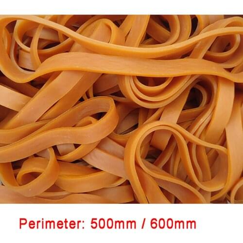 500g Perimeter 500/600mm Quality Elastic Rubber Bands Sturdy Stretchable Packaging Band Loop O Rings For Home School Office