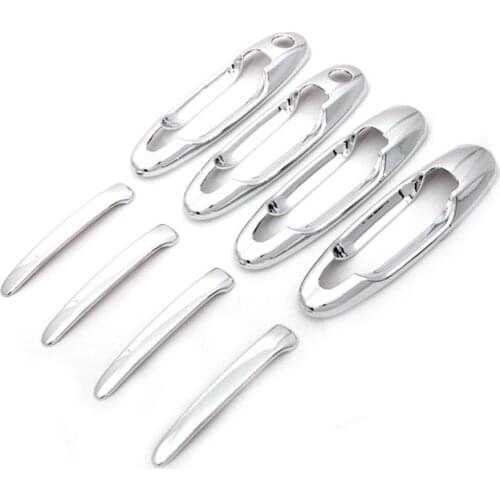 Chrome Door Handle Cover For 98-07 Toyota Land Cruiser 100 / 01-07 Sequoia / 05-06 Toyota Tundra (Not Fit Tundra SR5 Access Cab)