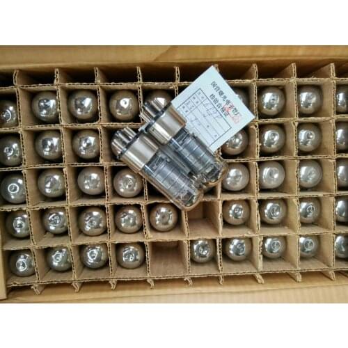 New electronic tube glass 6p9p original box the same period of the original certificate