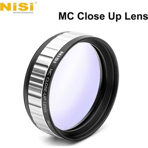 NiSi MC Close Up Lens 58mm with 49-58 52-58 Adapter Ring for Canon 100mm Nikon 105mm Sony 90mm Camera lens