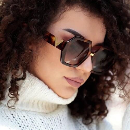 Vintage Big Square Sunglasses Women 2021 Oversized Luxury Brand Driver Goggles Sun Glasses Female Lady Shades UV400
