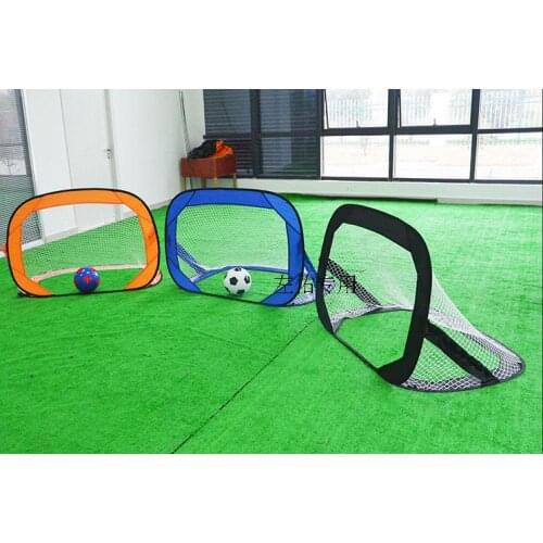120*85**85CM 210D Oxford cloth Portable Folding football gate Soccer goal net Fans supplies