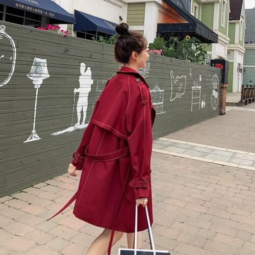 Winter Women Trench Coat Spring Fashionable Clause Coats Female Elegant Ladies Long Sleeve Outwear Loose Short Style Autumn Coat