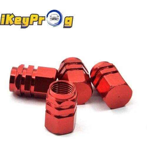 Air Caps 4PCS Car Wheel Tires Valves Car Tire Valve Stem Caps Tyre Stem Bolt-in Aluminum Theftproof Valve Caps