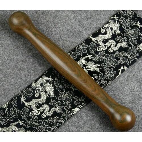 Green wingceltis tai chi ruler Wooden martial arts kung fu rods health green Ebony Massage stick fitness bar