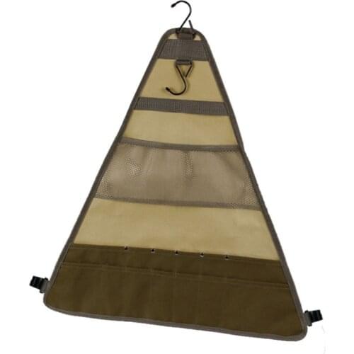 1Pcs Camping Tableware Storage Pack Foldable Multi Hang Cookware Picnics BBQ Trip Rectangular Bag