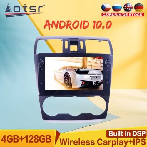 For Subaru Forester 2013 - 2019 Android 10 4+128GB Car multemedai player PX6 Car HD Radio Player Auto GPS Navigation DSP Carplay