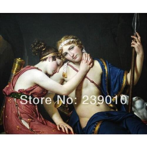 Free shipping Religious myths nude art oil painting canvas printings printed on canvas wall art decoration picture