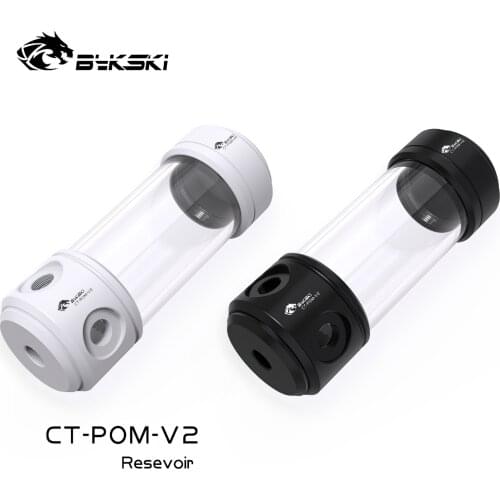 Bykski CT-POM-V2 50mm Acrylic Transparent Reservoir Tank 150mm