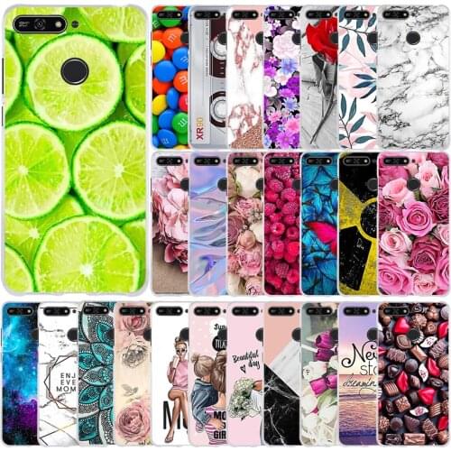 Phone Case for Huawei Honor 7A Pro Case 5.7" Soft Silicone TPU Cute Back Phone Cover for Huawei Y6 Y 6 Prime 2018 Case Bumper