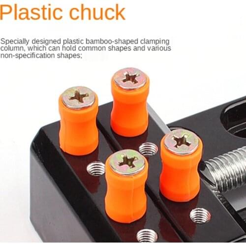 K1KA DIY Sculpture Craft Carving Tool Universal Jaw Bench Clamp Mini Drill Press Table Vise Fixing Small Parts Jewelry Watch