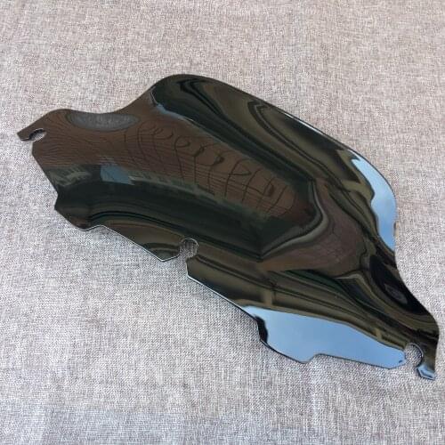 Motorcycle 8" Wave Windshield Windscreen For Harley Touring Electra Street Glide FLHX FLHT 96-13 1996-2013