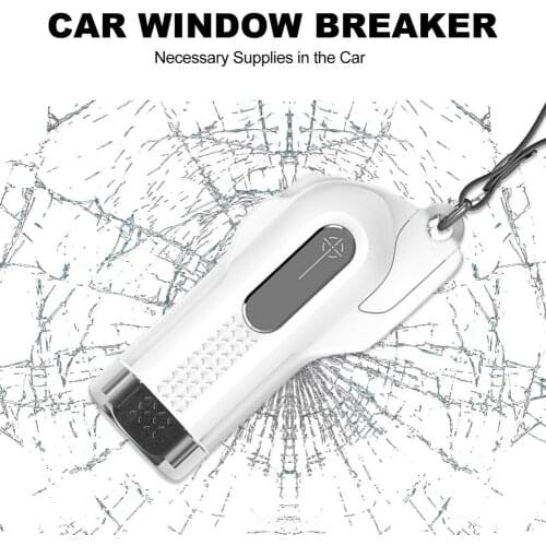 Mini Safety Car Window Breaker Seatbelts Cutter Emergency Hammer Multi-function AutoGlass Car Window Breaker Escape Tool