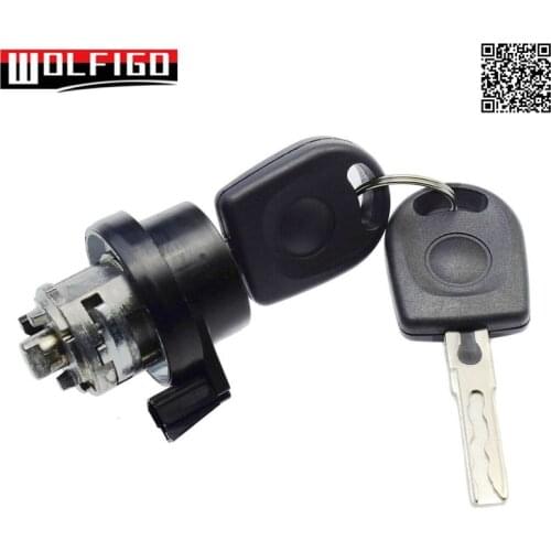 New 8E0905855A Ignition Switch + 2x Keys Set For VW T5 Transporter Golf 5 Jetta 3 Skoda Octavia II 107905855C,6L0905855D