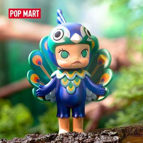 POPMART Molly Birdy Toys figure blind box Action Figure Birthday Gift Kid Toy animal story toys figures free shipping