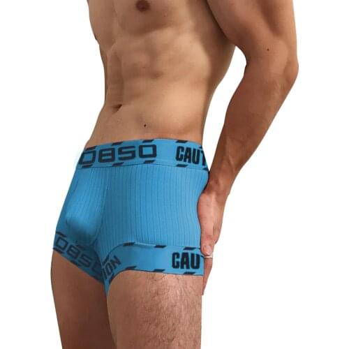 Sexy Underwear Men Boxers High Quality Cotton Mens Shorts Boxer Male Underpants Breathable Boxershorts Panties Low Waist BS3104