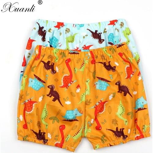 Kids Boys Shorts Dinosaur style Girls Children Summer Beach Loose Shorts Casual Pants Cotton Comfortable 2-6Years Hot