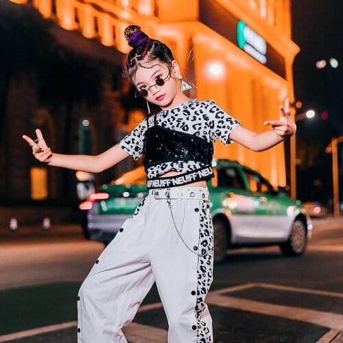 Modern Street Dance Clothing For Kids Hip Hop Jazz Dance Stage Performance Costumes ChildrenS Day Catwalk Show Outfits DQL5420