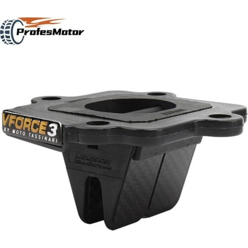 Motorcycle Reed Valve Assy V Force Intake Carbon Fiber Reed Valve Fit For Jog 50cc 50 YQ Aerox R E2 2003-2012 V352A