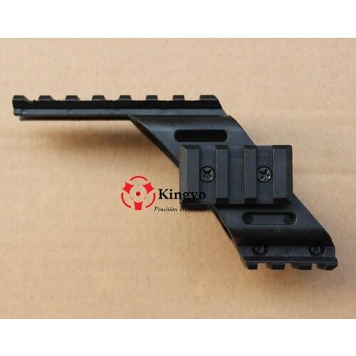 Universal Tactical Pistol Scope Sight Laser Light Mount With Quad 7/8" Weaver & Picatinny Rail Glock 17 5.56