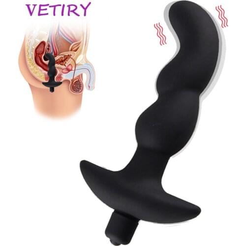 VETIRY Vibrator Prostate Massager Men Anal Plug Male Masturbator for Man Anus G Spot Vibrator Adult Sex Toys Butt Plug